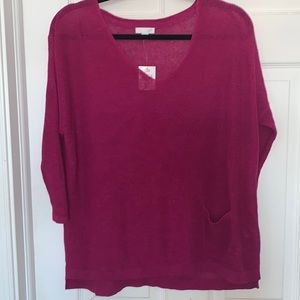 J. Jill linen sweater